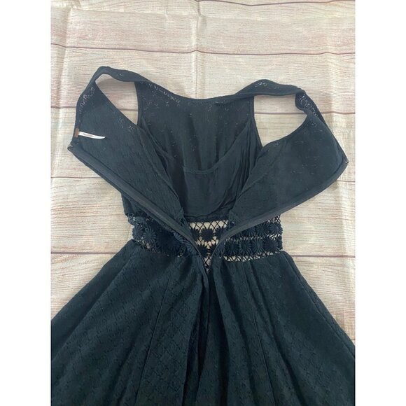Free People Women's Black Bohemian Daisy Dress - 0 - Picture 12 of 12